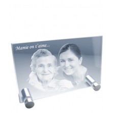 Petite plaque photo laser